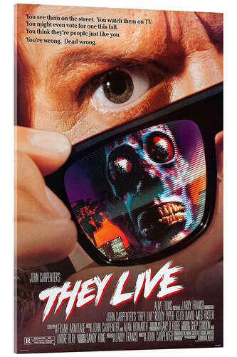 Acrylic print They Live