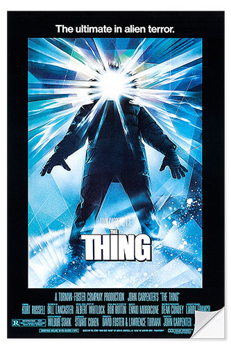 Selvklebende plakat The Thing