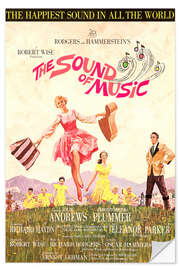 Selvklebende plakat The Sound of Music