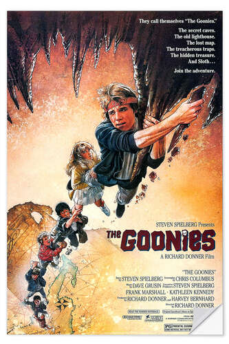 Självhäftande poster The Goonies (Dödskallegänget)
