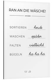 Magnettafel Waschplan
