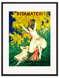 Gerahmter Kunstdruck Colonia Arnaldi in Uscio (italienisch)