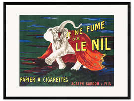 Framed art print Je Ne Fume Que Le Nil