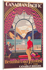 Magnettafel Lake Louise (englisch)