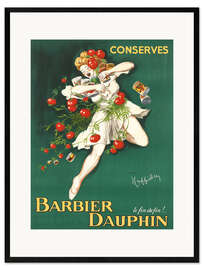 Framed art print Canned Barber Dolphin (French)