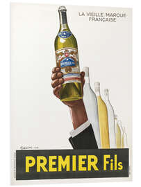 Foam board print Premier Fils (French)