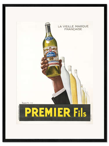 Ingelijste kunstdruk Premier Fils (French)