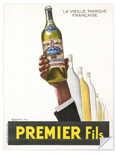 Självhäftande poster Premier Fils (French)