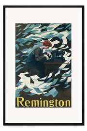 Gerahmter Kunstdruck Remington