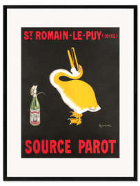 Innrammet kunsttrykk Source Parot Saint-Romain-Le-Puy