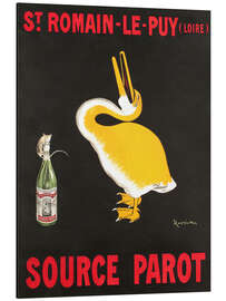Magnettafel Wasser aus St. Romain-Le-Puy (französisch)