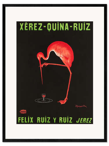 Gerahmter Kunstdruck Xerez-Quina Ruiz