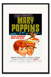 Gerahmter Kunstdruck Mary Poppins