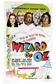 Acrylglas print Wizard of Oz