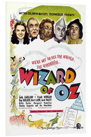 Quadro em PVC Wizard of Oz