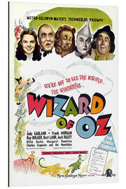 Magnettafel Der Zauberer von Oz (englisch)