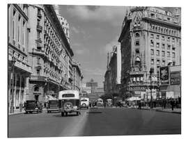 Cuadro de aluminio Avenida Presidente Roque Sáenz Peña, Buenos Aires