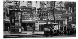 Acrylic print Street scene, Paris early 20th century