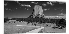 Cuadro de aluminio Devils Tower, Wyoming