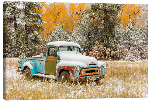 Canvas print Abandoned pickup