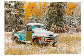 PVC-tavla Abandoned pickup