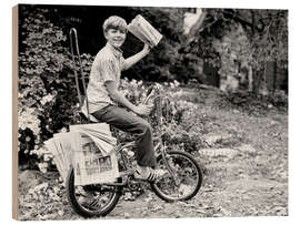 Trebilde Newsboy on the bike