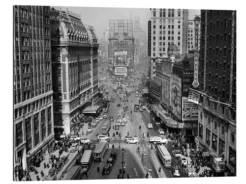 Tableau en plexi-alu Manhattan dans les années 30