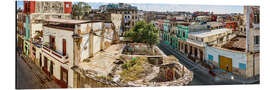 Aluminium print District of Havana