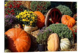 Tableau en plexi-alu Autumn Garden