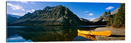 Gallery print Canoeing on Bow Lake