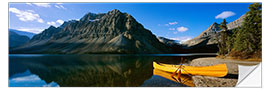 Sisustustarra Canoeing on Bow Lake