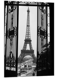 Magnettafel Eiffelturm um 1920