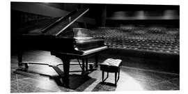 Foam board print Grand piano on a concert stage