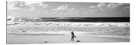 Gallery print Surfer on the North Shore, Oahu, Hawaii