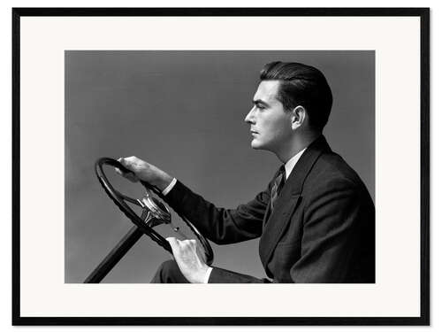 Framed art print Gentleman