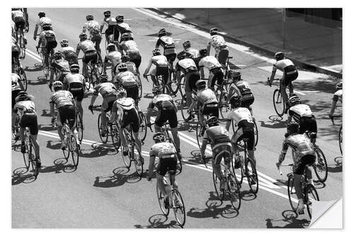 Sticker mural Cyclistes du National Racing Circuit à Ojai, California