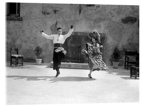 Quadro em acrílico Dançarino do Flamenco