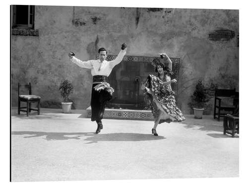 Aluminiumsbilde Flamenco dancer