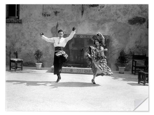 Adesivo murale Ballerini di flamenco