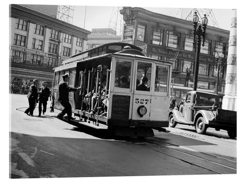 Acrylic print San Francisco in the 30s