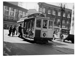 Magnettafel San Francisco in den 30ern