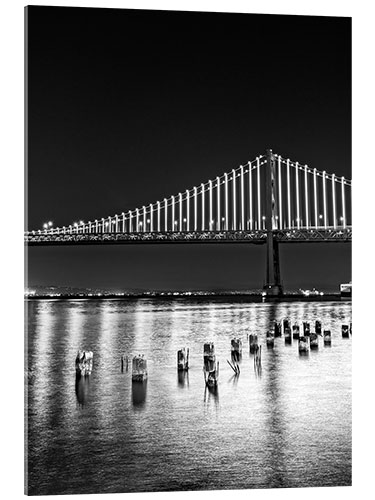 Obraz na szkle akrylowym Bay Bridge in San Francisco II