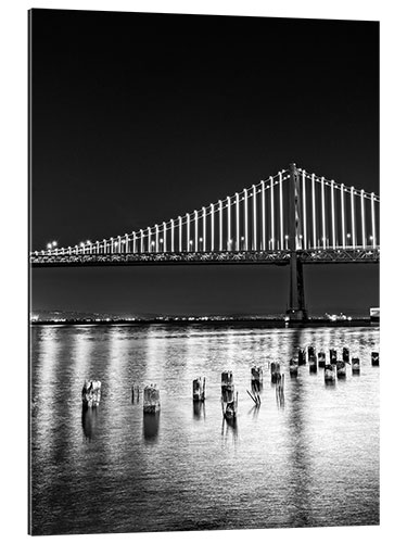 Galleritryck Bay Bridge in San Francisco II