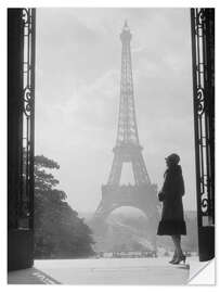 Naklejka na ścianę Place du Trocadéro-et-du-11-Novembre