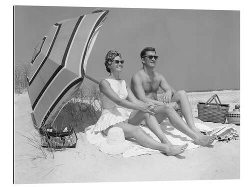 Gallery print Couple on the beach