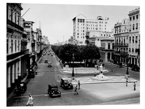 Stampa su PVC Paseo del Prado, Havana, Cuba