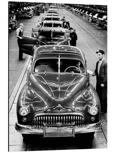 Aluminiumsbilde Buick assembly line