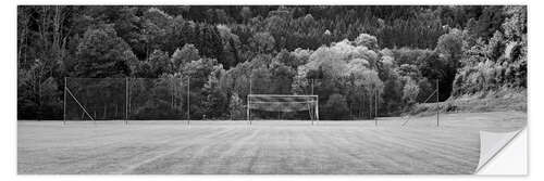 Wall sticker Football field in the country