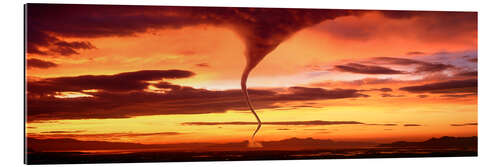 Gallery print Tornado at sunset