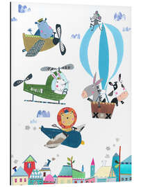 Magnettafel Fliegende Tiere